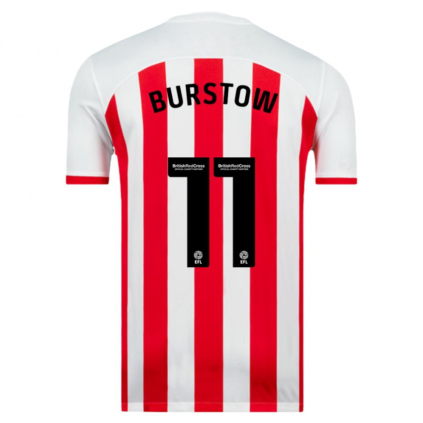 Damen Mason Burstow #11 Weiß Heimtrikot Trikot 2023/24 T-Shirt Österreich