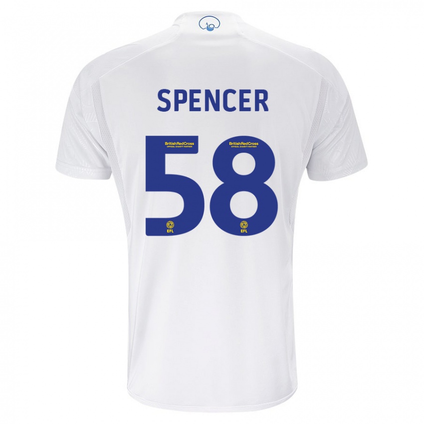 Damen Morten Spencer #58 Weiß Heimtrikot Trikot 2023/24 T-Shirt Österreich