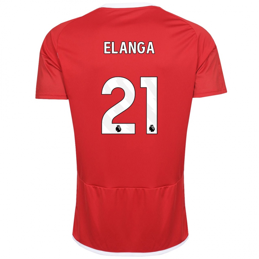 Damen Anthony Elanga #21 Rot Heimtrikot Trikot 2023/24 T-Shirt Österreich
