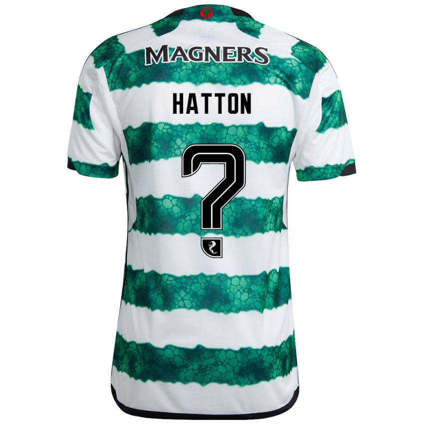 Damen Thomas Hatton #0 Grün Heimtrikot Trikot 2023/24 T-Shirt Österreich