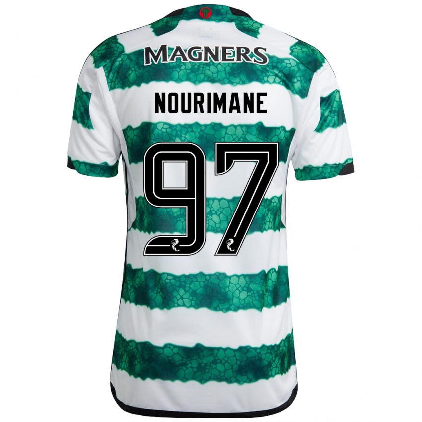 Damen Addi Nourimane #97 Grün Heimtrikot Trikot 2023/24 T-Shirt Österreich