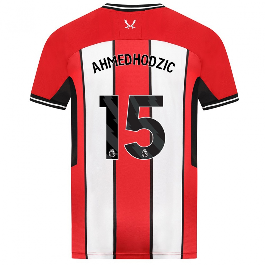 Damen Anel Ahmedhodzic #15 Rot Heimtrikot Trikot 2023/24 T-Shirt Österreich