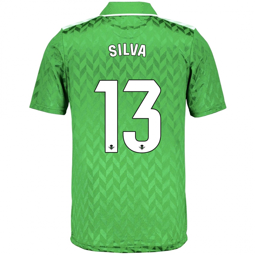 Damen Rui Silva #13 Grün Auswärtstrikot Trikot 2023/24 T-Shirt Österreich