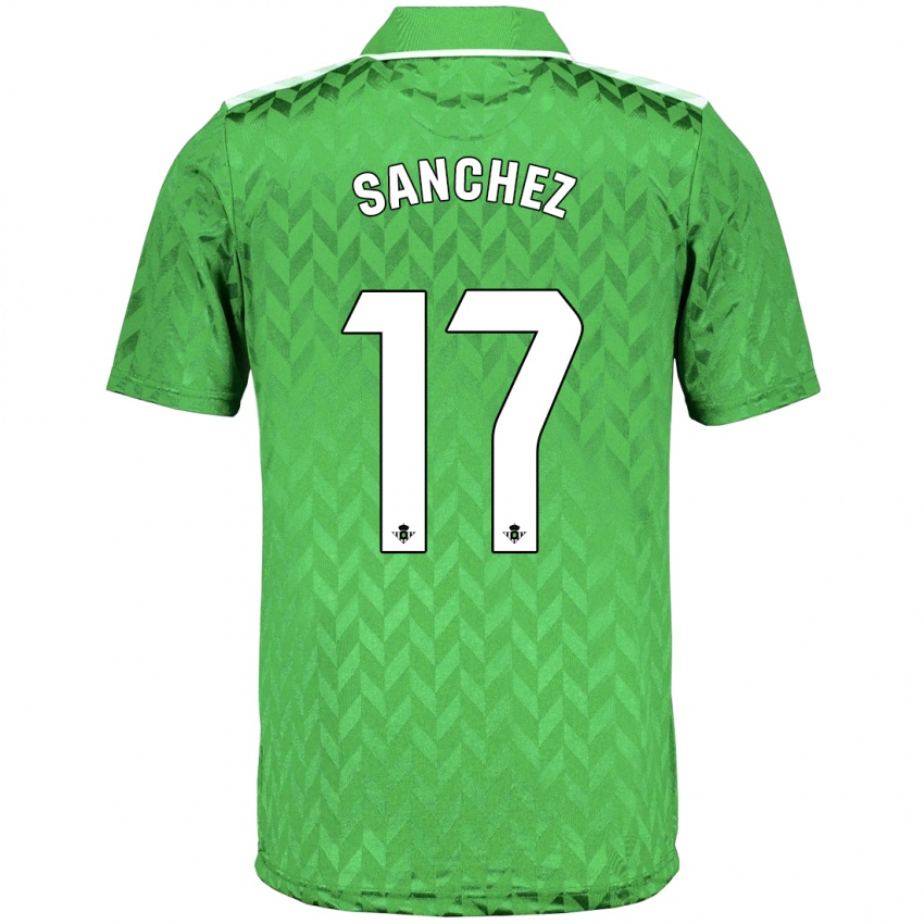 Damen Rodri Sanchez #17 Grün Auswärtstrikot Trikot 2023/24 T-Shirt Österreich