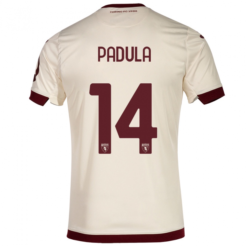 Damen Cristian Padula #14 Sekt Auswärtstrikot Trikot 2023/24 T-Shirt Österreich
