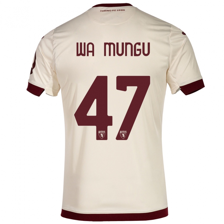 Damen Vimoj Muntu Wa Mungu #47 Sekt Auswärtstrikot Trikot 2023/24 T-Shirt Österreich
