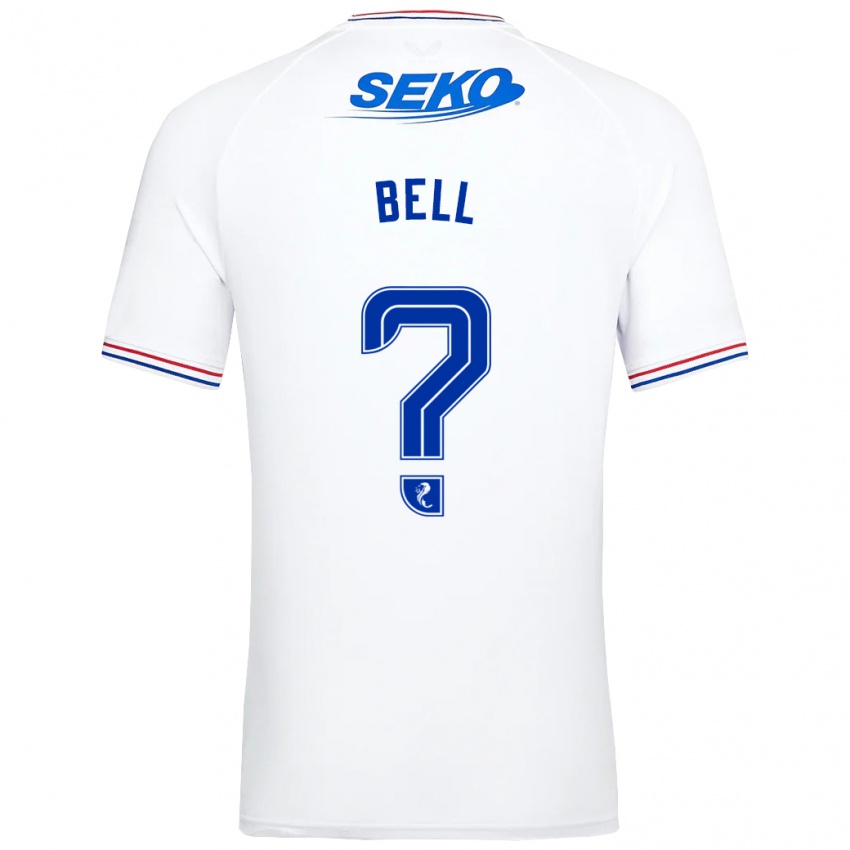 Damen Cameron Bell #0 Weiß Auswärtstrikot Trikot 2023/24 T-Shirt Österreich