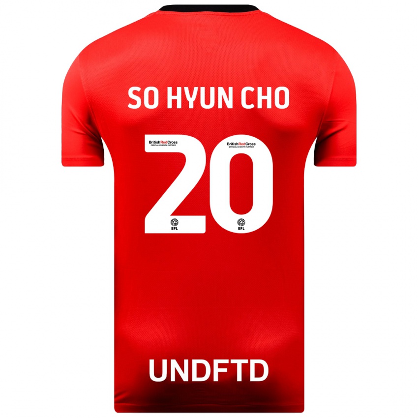Damen Cho So-Hyun #20 Rot Auswärtstrikot Trikot 2023/24 T-Shirt Österreich