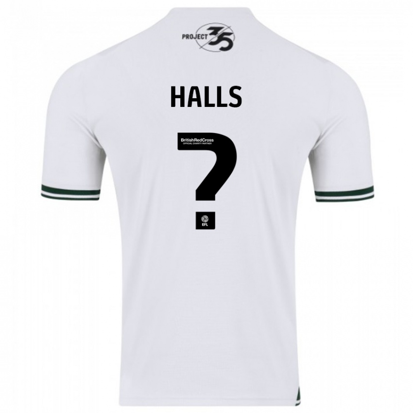 Damen Oscar Halls #0 Weiß Auswärtstrikot Trikot 2023/24 T-Shirt Österreich