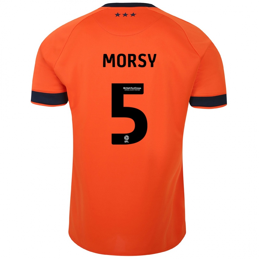Damen Samy Morsy #5 Orangefarben Auswärtstrikot Trikot 2023/24 T-Shirt Österreich