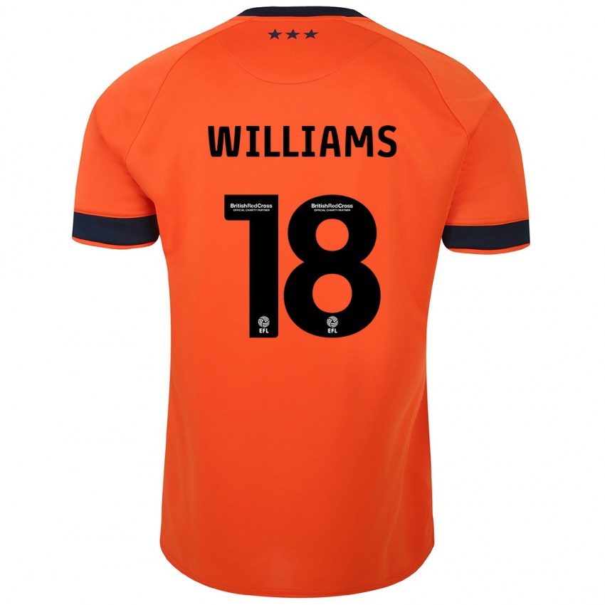 Damen Brandon Williams #18 Orangefarben Auswärtstrikot Trikot 2023/24 T-Shirt Österreich