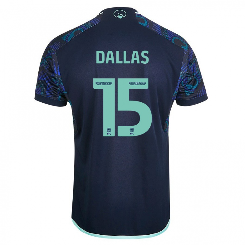 Damen Stuart Dallas #15 Blau Auswärtstrikot Trikot 2023/24 T-Shirt Österreich