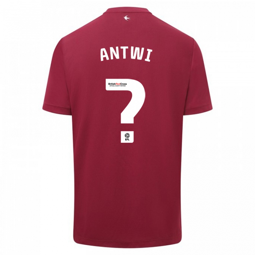 Damen Cameron Antwi #0 Rot Auswärtstrikot Trikot 2023/24 T-Shirt Österreich