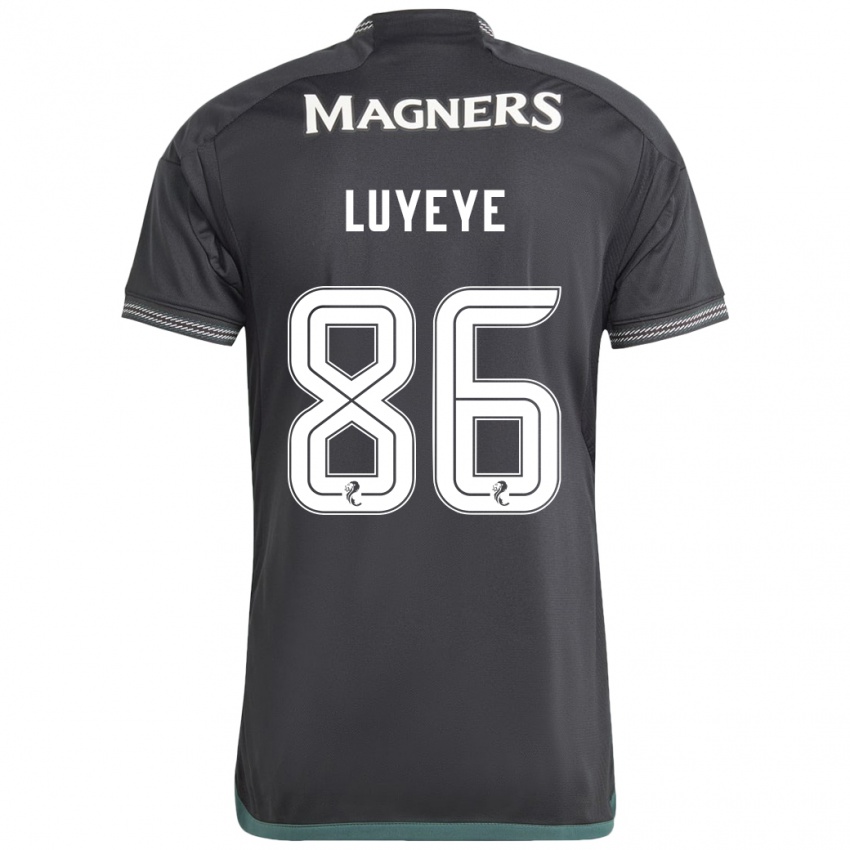 Damen Benny-Jackson Luyeye #86 Schwarz Auswärtstrikot Trikot 2023/24 T-Shirt Österreich
