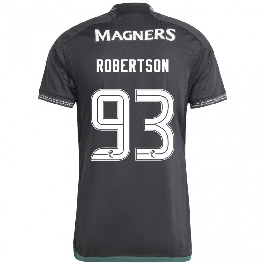 Damen Mitchell Robertson #93 Schwarz Auswärtstrikot Trikot 2023/24 T-Shirt Österreich
