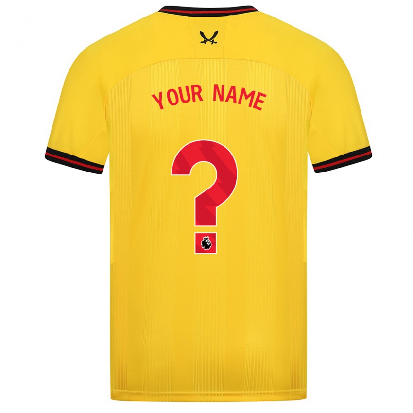 Damen Ihren Namen #0 Gelb Auswärtstrikot Trikot 2023/24 T-Shirt Österreich