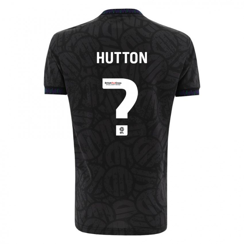 Damen Callum Hutton #0 Schwarz Auswärtstrikot Trikot 2023/24 T-Shirt Österreich