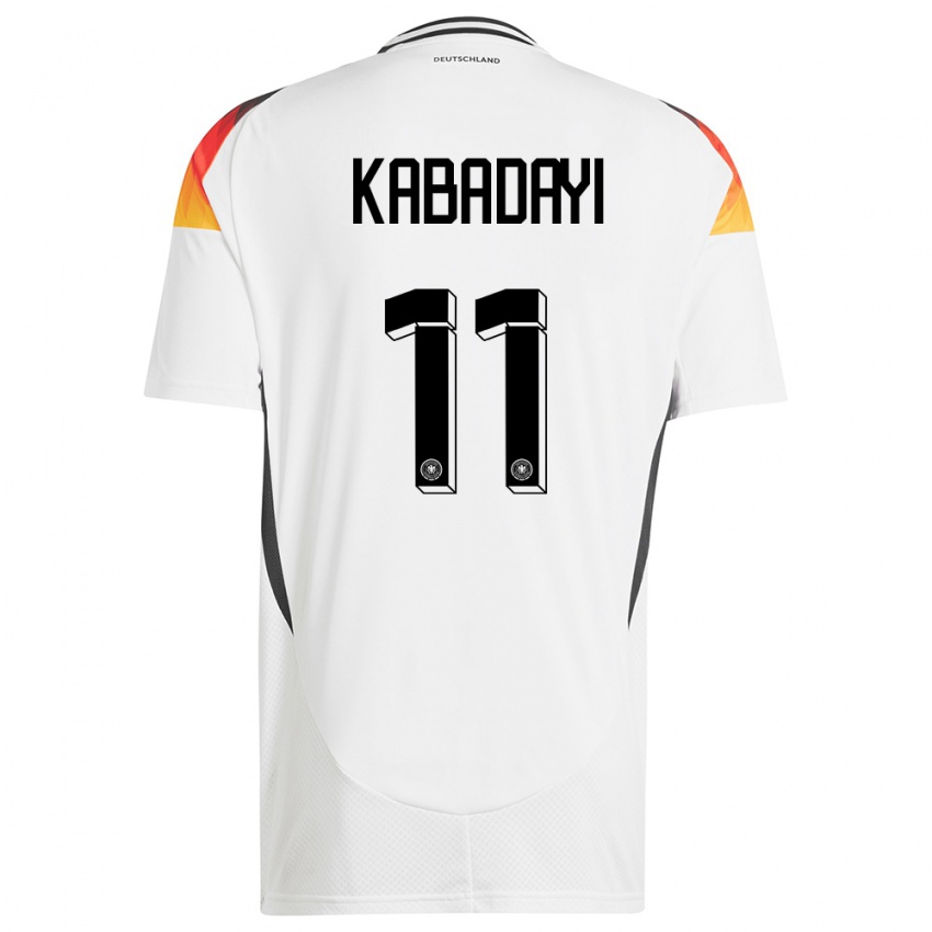 Kinder Deutschland Yusuf Kabadayi #11 Weiß Heimtrikot Trikot 24-26 T-Shirt Österreich