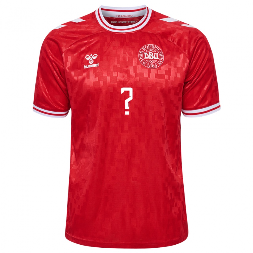 Kinder Dänemark Ihren Namen #0 Rot Heimtrikot Trikot 24-26 T-Shirt Österreich