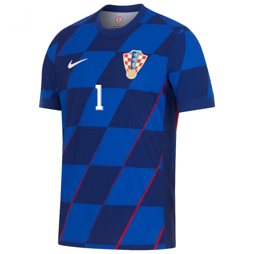Kinder Kroatien Nediljko Labrovic #1 Blau Auswärtstrikot Trikot 24-26 T-Shirt Österreich