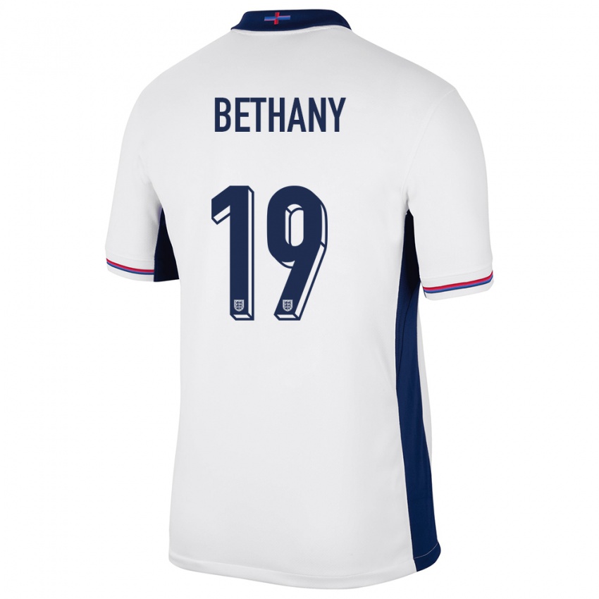 Herren England Bethany England #19 Weiß Heimtrikot Trikot 24-26 T-Shirt Österreich