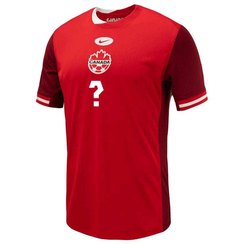 Herren Kanada Lucas Dias #0 Rot Heimtrikot Trikot 24-26 T-Shirt Österreich