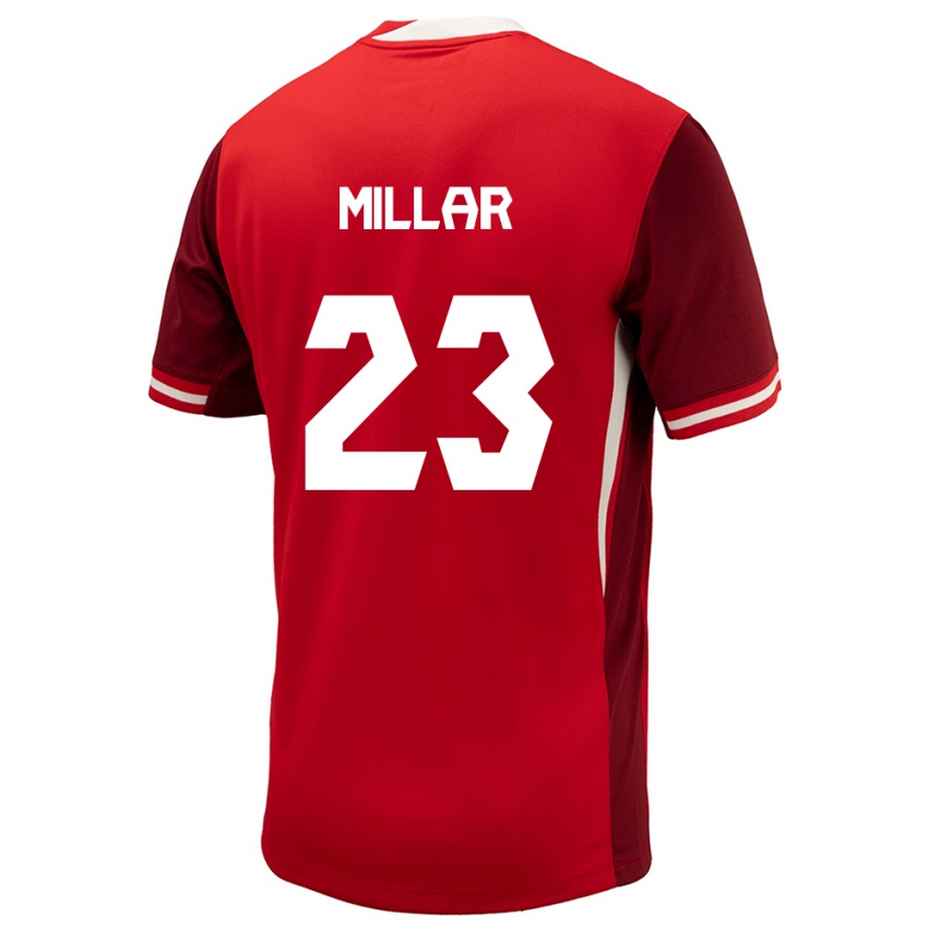 Herren Kanada Liam Millar #23 Rot Heimtrikot Trikot 24-26 T-Shirt Österreich