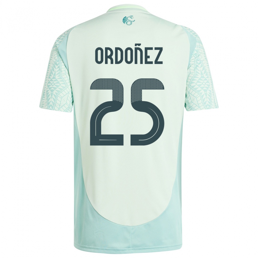 Herren Mexiko Diana Ordonez #25 Leinengrün Auswärtstrikot Trikot 24-26 T-Shirt Österreich