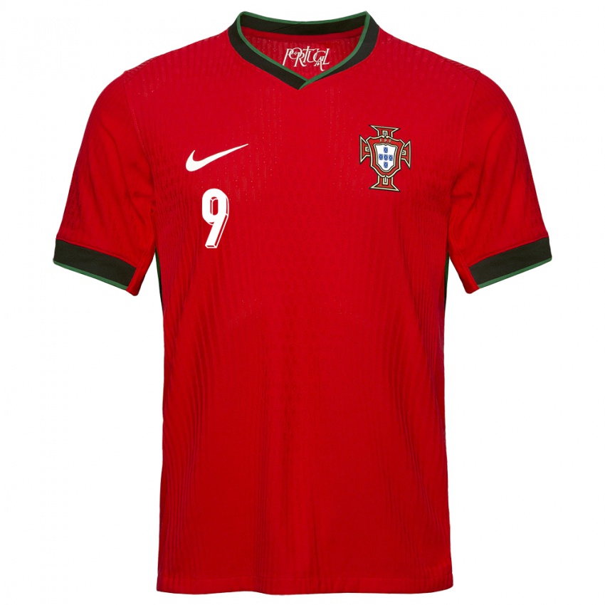 Damen Portugal Herculano Nabian #9 Rot Heimtrikot Trikot 24-26 T-Shirt Österreich