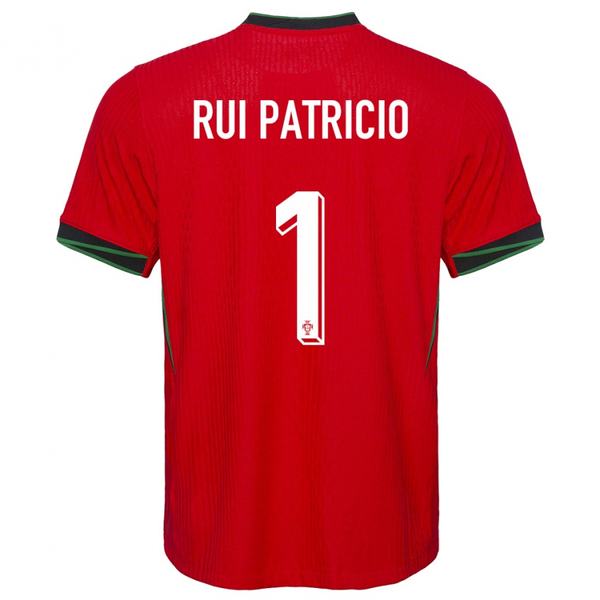 Damen Portugal Rui Patricio #1 Rot Heimtrikot Trikot 24-26 T-Shirt Österreich