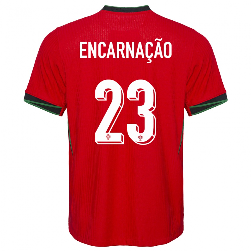 Damen Portugal Telma Encarnacao #23 Rot Heimtrikot Trikot 24-26 T-Shirt Österreich