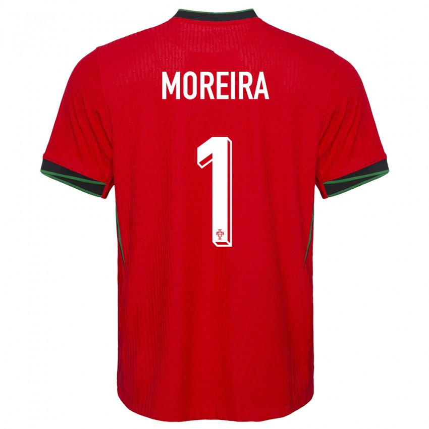 Damen Portugal Andre Moreira #1 Rot Heimtrikot Trikot 24-26 T-Shirt Österreich