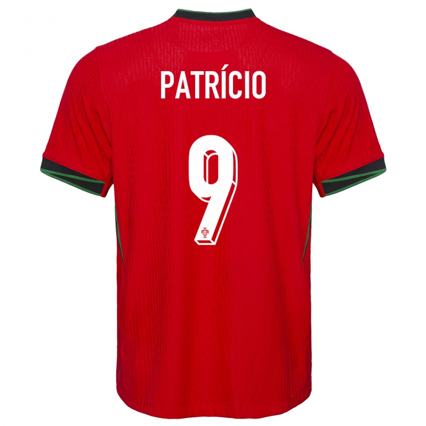 Damen Portugal Nuno Patricio #9 Rot Heimtrikot Trikot 24-26 T-Shirt Österreich