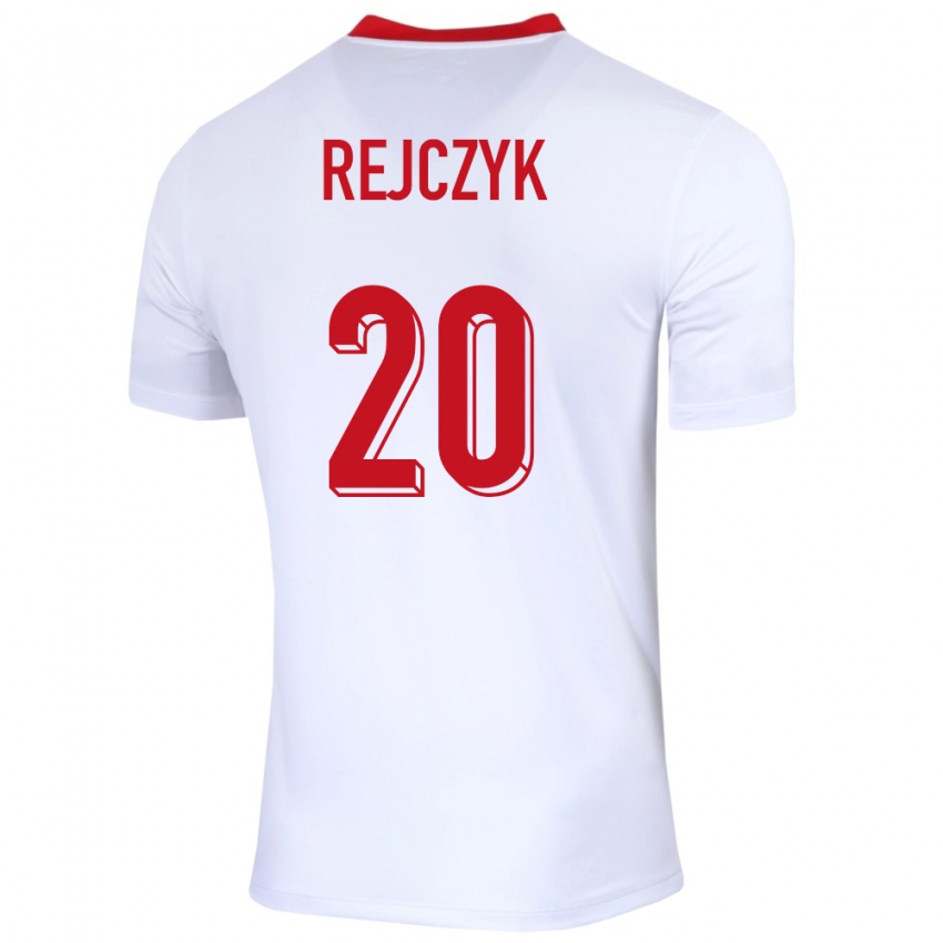 Damen Polen Filip Rejczyk #20 Weiß Heimtrikot Trikot 24-26 T-Shirt Österreich