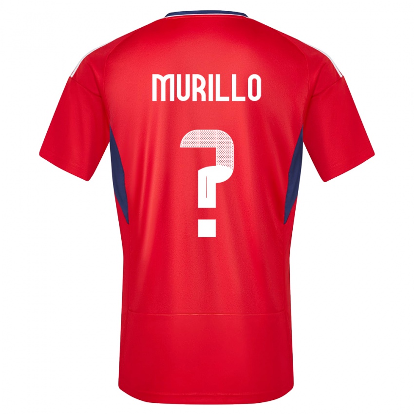 Damen Costa Rica Isaac Murillo #0 Rot Heimtrikot Trikot 24-26 T-Shirt Österreich