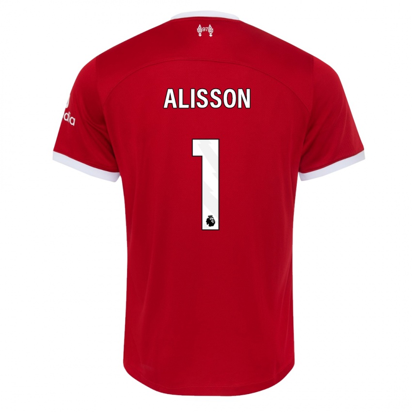 Kinder Alisson #1 Rot Heimtrikot Trikot 2023/24 T-Shirt Österreich