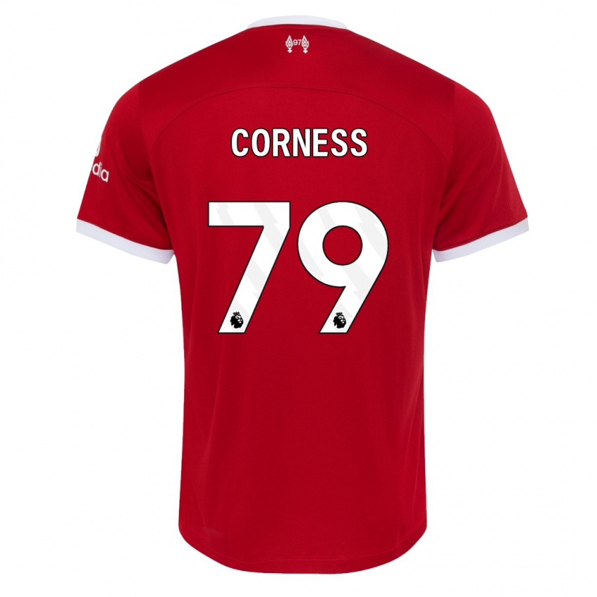 Kinder Dominic Corness #79 Rot Heimtrikot Trikot 2023/24 T-Shirt Österreich