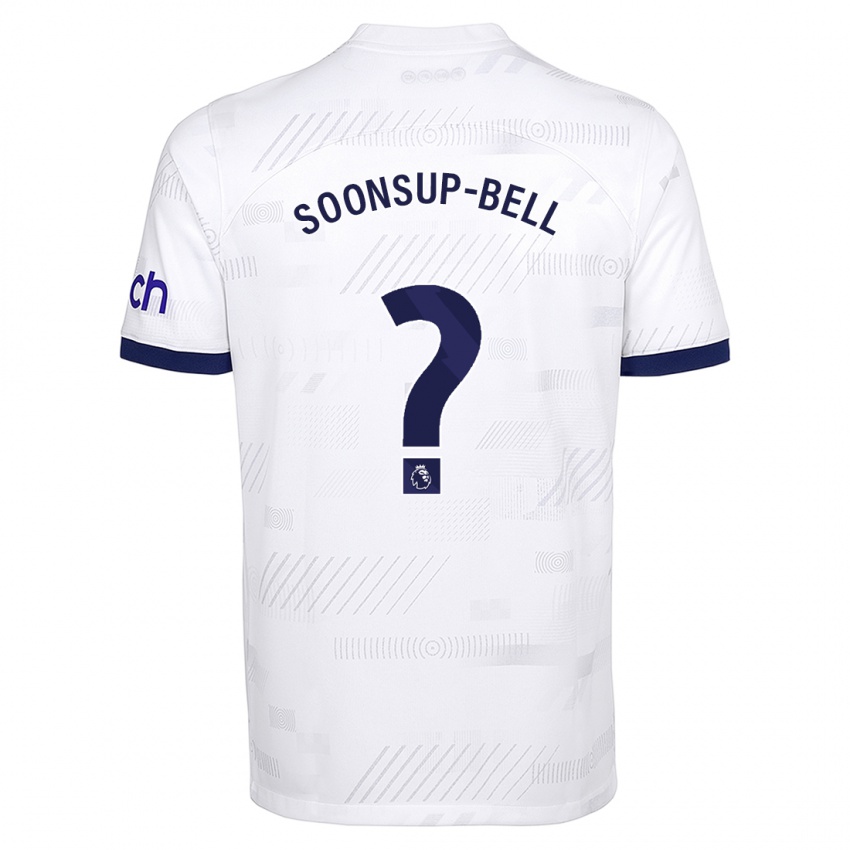 Kinder Jude Soonsup-Bell #0 Weiß Heimtrikot Trikot 2023/24 T-Shirt Österreich