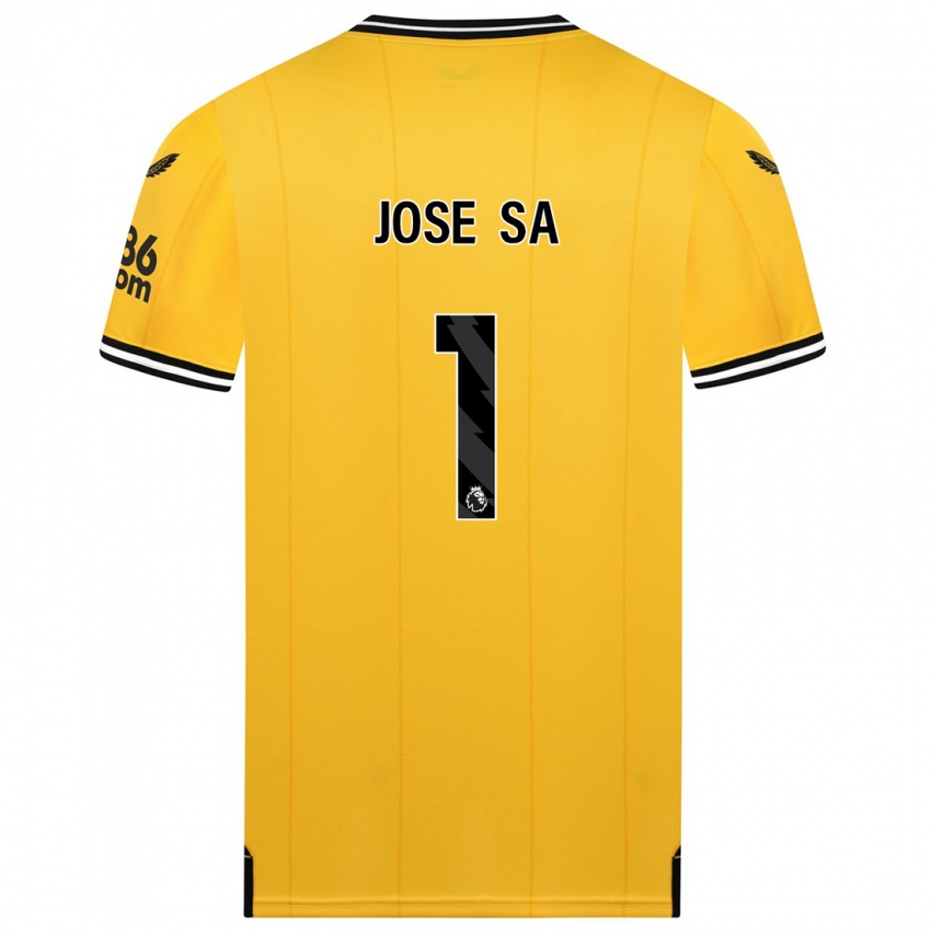 Kinder Jose Sa #1 Gelb Heimtrikot Trikot 2023/24 T-Shirt Österreich