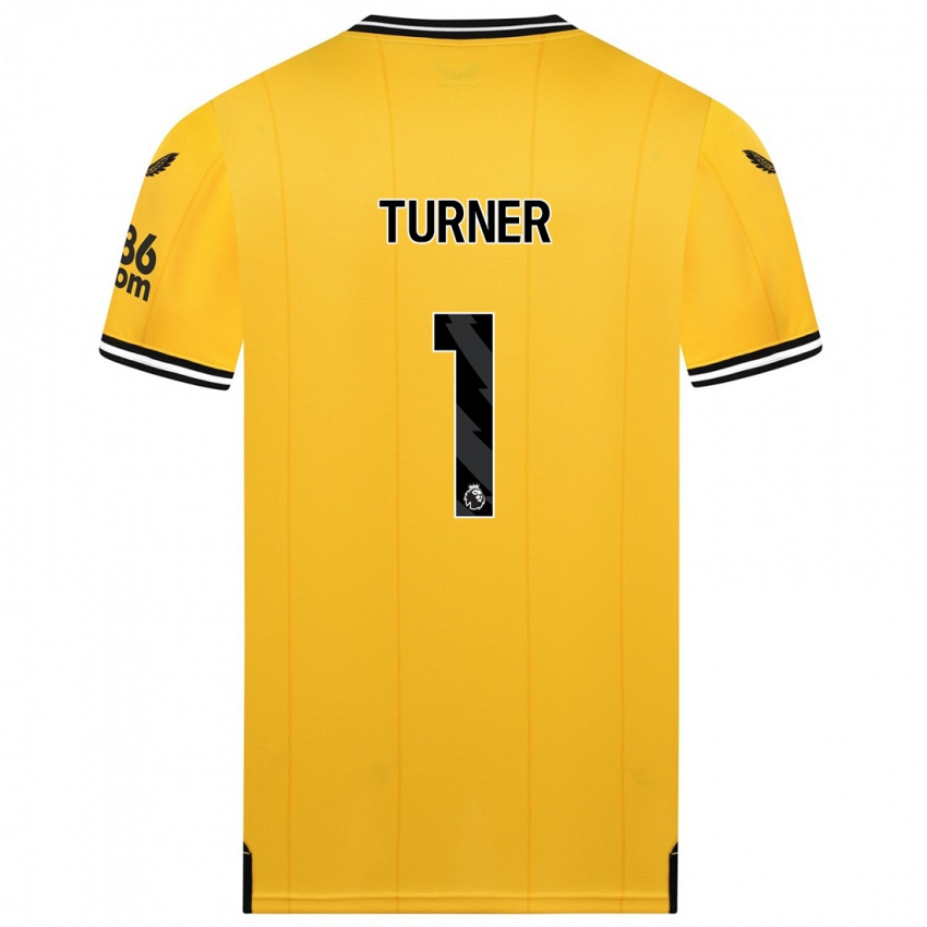 Kinder Shannon Turner #1 Gelb Heimtrikot Trikot 2023/24 T-Shirt Österreich