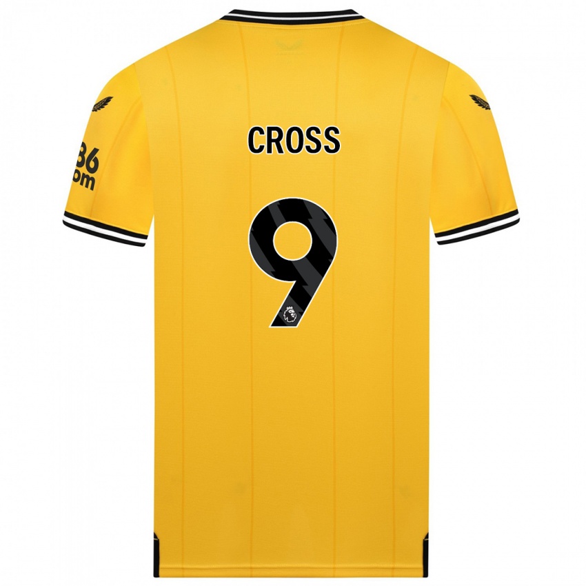 Kinder Jade Cross #9 Gelb Heimtrikot Trikot 2023/24 T-Shirt Österreich