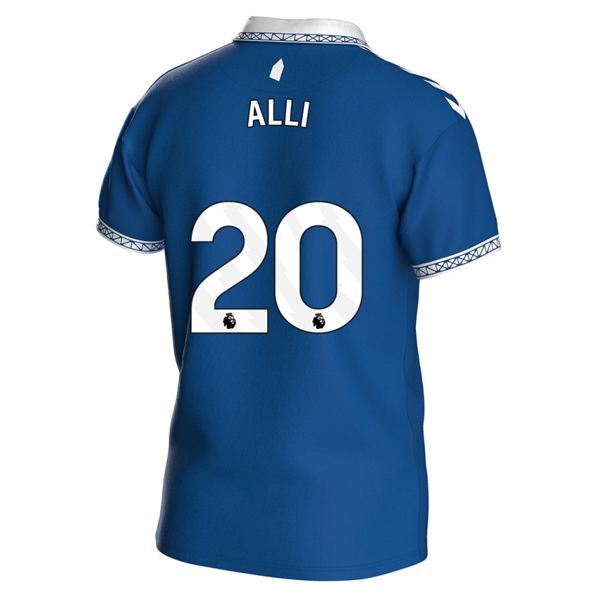 Kinder Dele Alli #20 Königsblau Heimtrikot Trikot 2023/24 T-Shirt Österreich