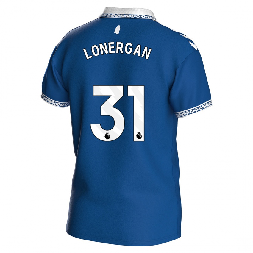 Kinder Andy Lonergan #31 Königsblau Heimtrikot Trikot 2023/24 T-Shirt Österreich
