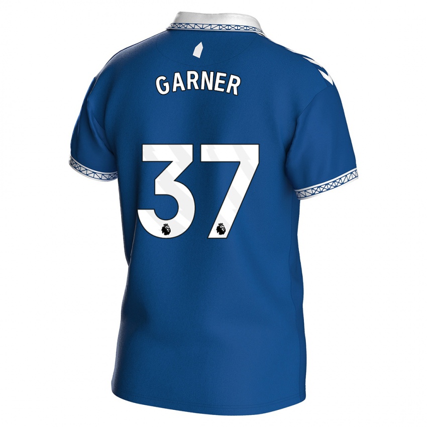 Kinder James Garner #37 Königsblau Heimtrikot Trikot 2023/24 T-Shirt Österreich