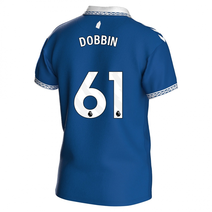 Kinder Lewis Dobbin #61 Königsblau Heimtrikot Trikot 2023/24 T-Shirt Österreich