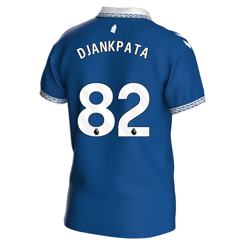 Kinder Halid Djankpata #82 Königsblau Heimtrikot Trikot 2023/24 T-Shirt Österreich