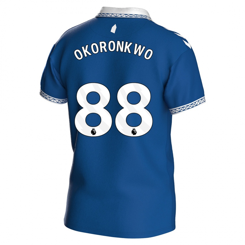 Kinder Francis Okoronkwo #88 Königsblau Heimtrikot Trikot 2023/24 T-Shirt Österreich