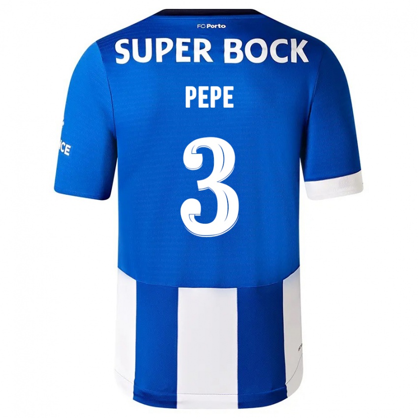 Kinder Pepe #3 Blau Weiss Heimtrikot Trikot 2023/24 T-Shirt Österreich