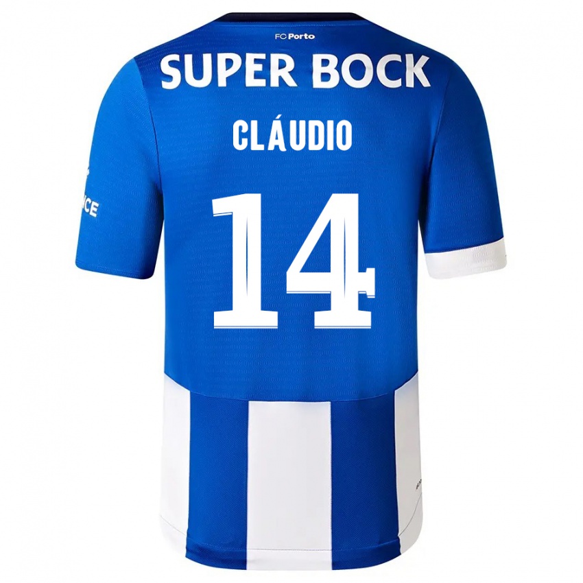 Kinder Claudio Ramos #14 Blau Weiss Heimtrikot Trikot 2023/24 T-Shirt Österreich