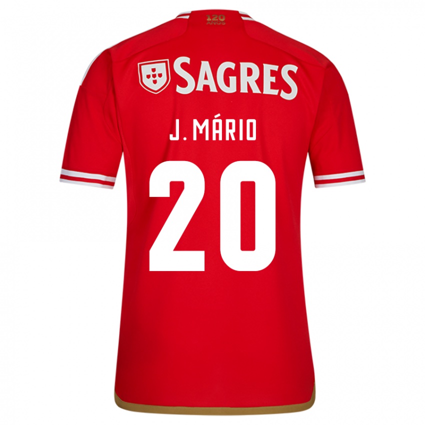 Kinder João Mário #20 Rot Heimtrikot Trikot 2023/24 T-Shirt Österreich
